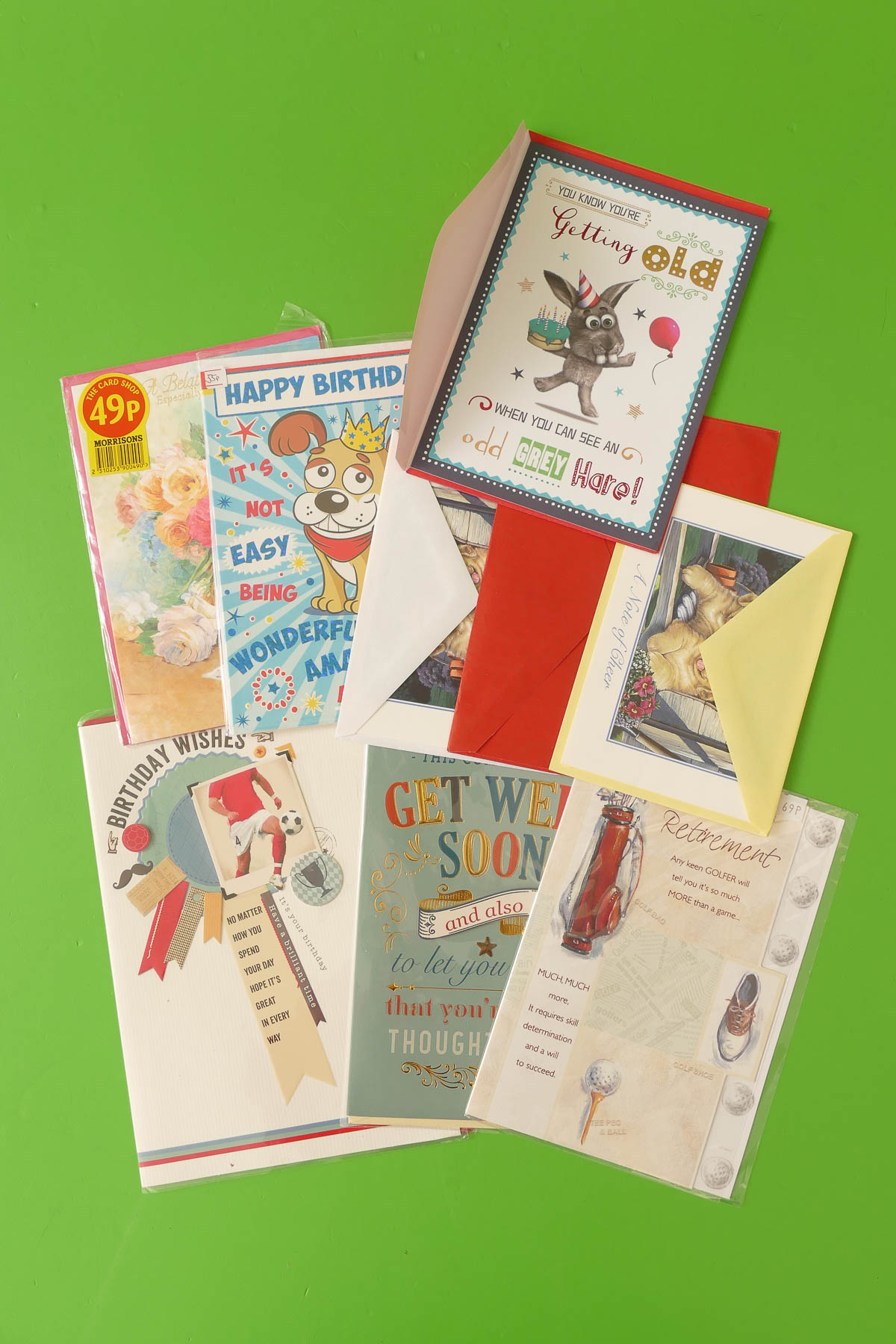 Erinevad &otilde;nnitluskaardid 9 tk.