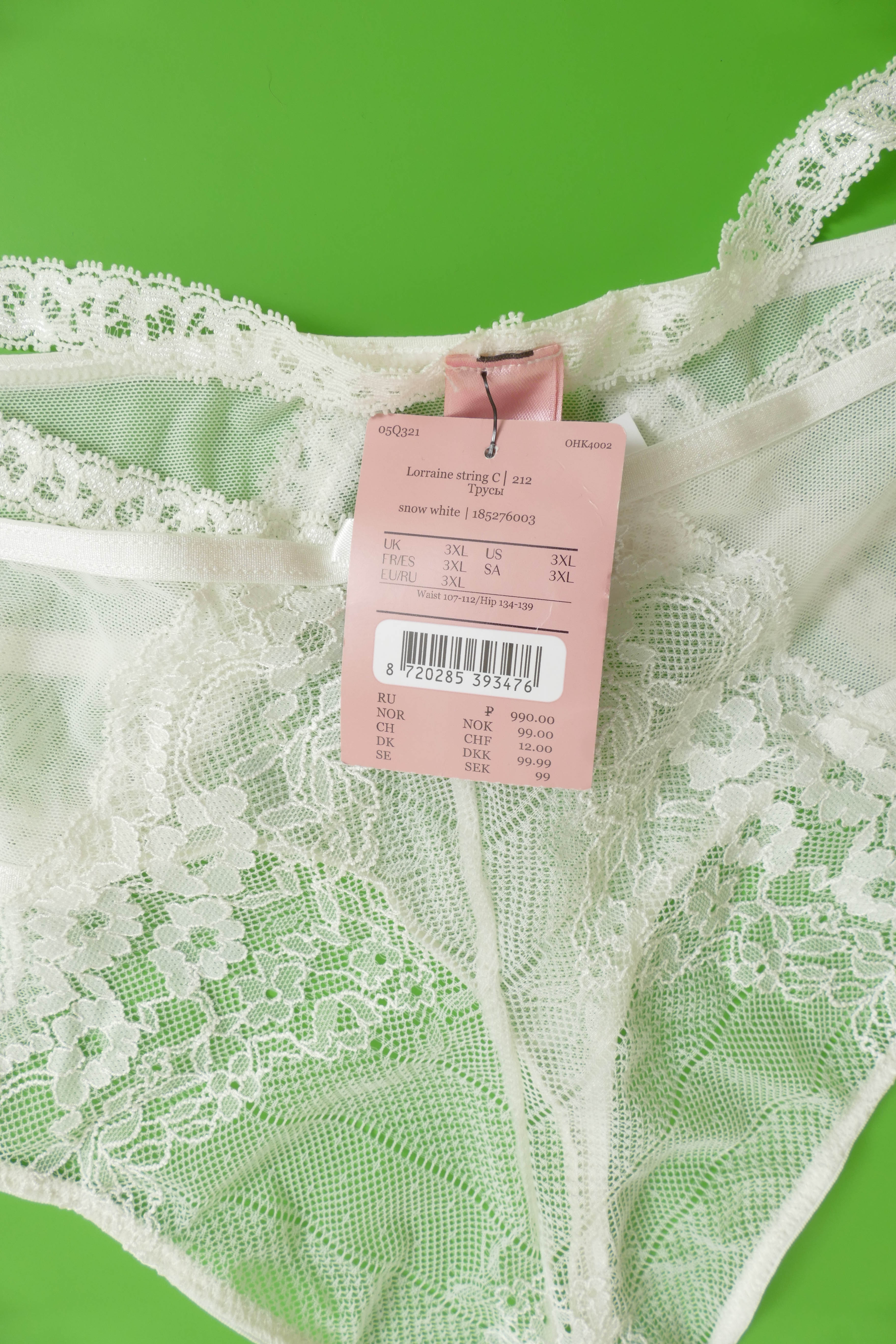 UUS! Pitsstringid 3XL - hunkemoller