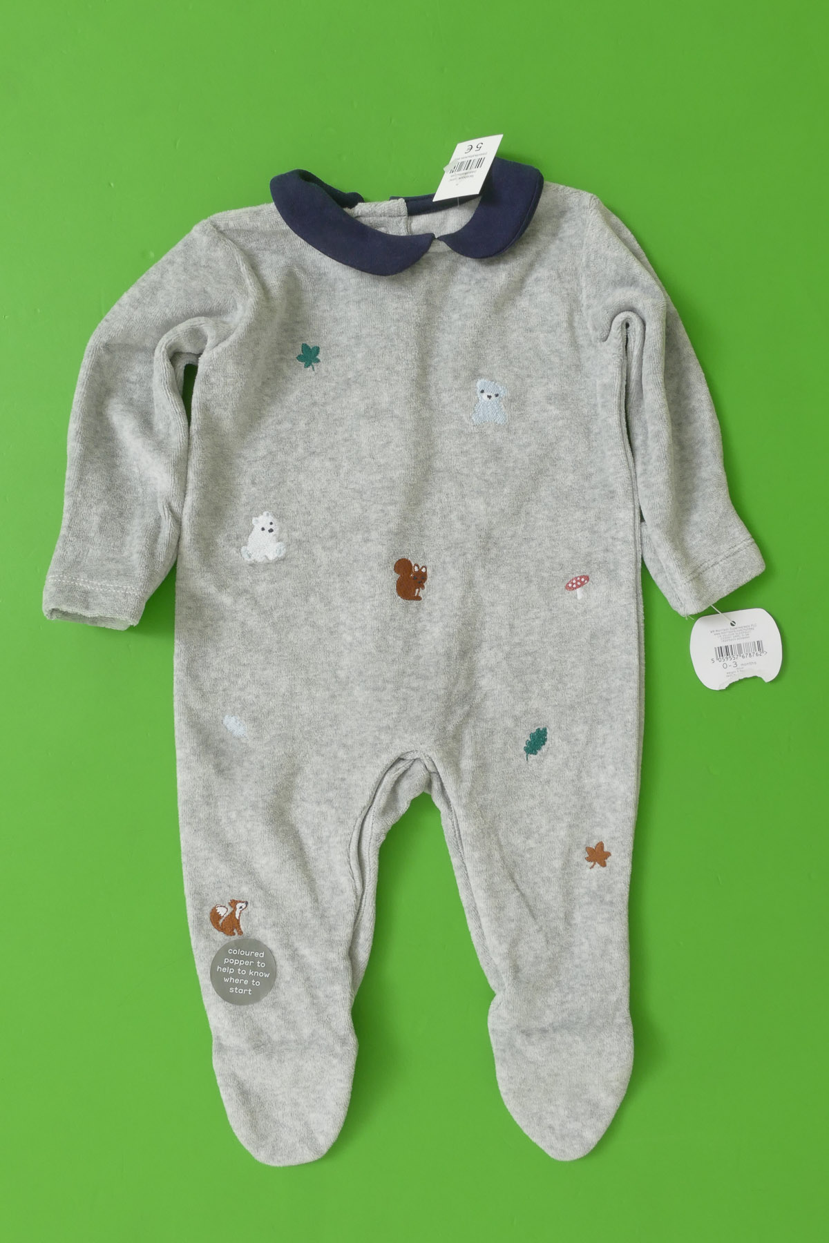 UUS! Sametist kombe 62 cm - Nutmeg